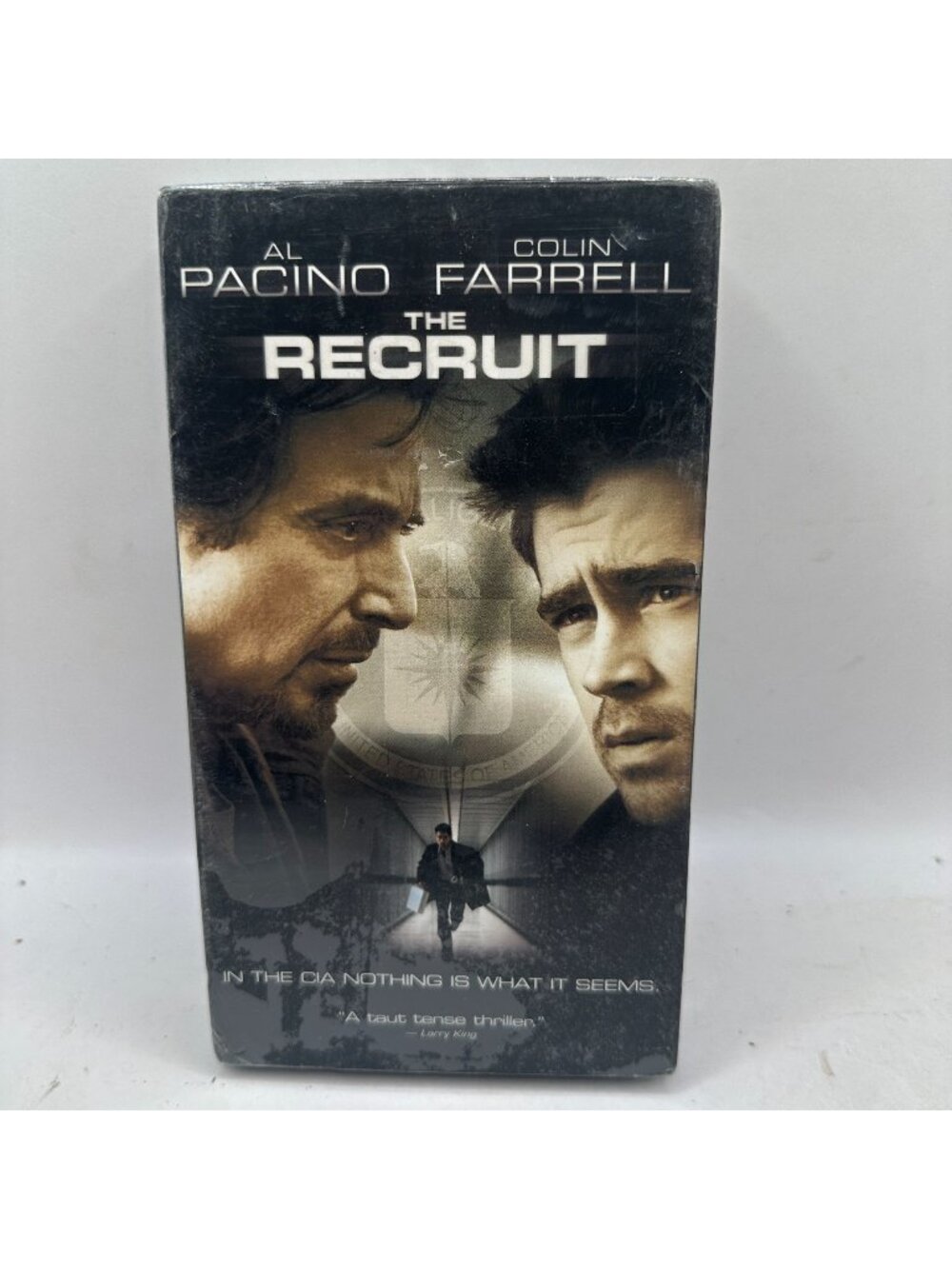 The Recruit VHS 2003 Al Pacino Colin Farrell Thriller Suspense CIA Spy Film Good
